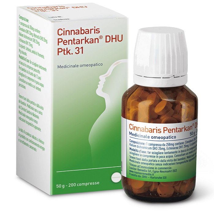 CINNABARIS 31 PTK 200 COMPRESSE 50 G - Dolomiti e Natura