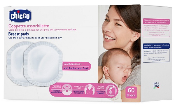 Chicco Coppette Assorbilatte 60 Pezzi - Dolomiti e Natura