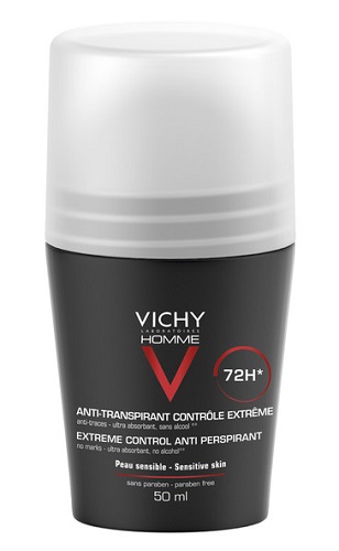 Vichy Homme Deodorante Roll On 50 ml - Dolomiti e Natura