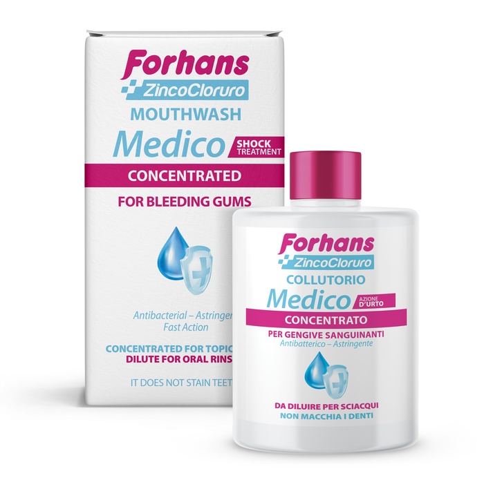 Forhans Medico Collutorio Concentrato 75ml - Dolomiti e Natura