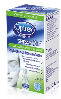 SPRAY OCULARE OPTREX ACTIMIST 2IN1 OCCHI STANCHI E ARROSSATI 1 PEZZO - Dolomiti e Natura