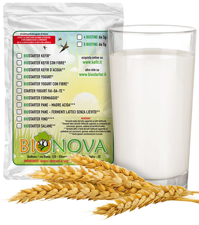BIOSTARTER PER KEFIR 4 X 5 G - Dolomiti e Natura