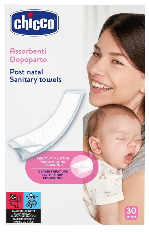 CHICCO ASSORBENTI PROTECTION POSTPARTO 30 PEZZI - Dolomiti e Natura