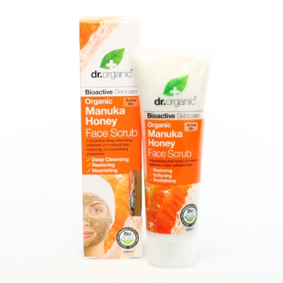 DR ORGANIC MANUKA HONEY FACE SCRUB 125 ML - Dolomiti e Natura
