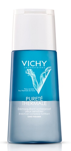 Vichy Pureté Thermale Struccante Waterproof  BIfasico Occhi Sensibili 150 ml - Dolomiti e Natura