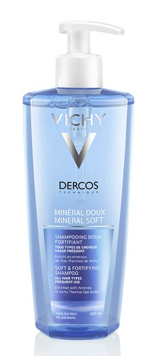 Vichy Dercos Dolcezza Minerale Shampoo Dolce Fortificante 400 ml - Dolomiti e Natura