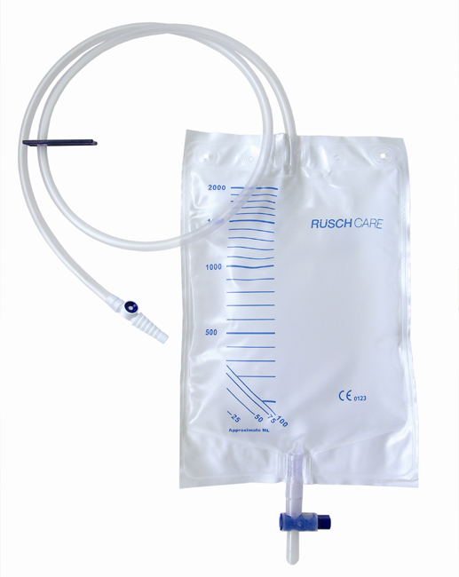 SACCA DI DRENAGGIO LETTO PER INCONTINENZA 2000ML IN PVC CON VALVOLA DI NON RITORNO E SCARICO STERILE CON TUBO DI RACCORDO 120CM 1 PEZZO RIUTILIZZABILE - Dolomiti e Natura