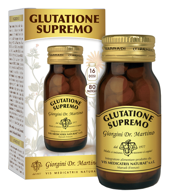 GLUTATIONE SUPREMO 80 PASTIGLIE - Dolomiti e Natura