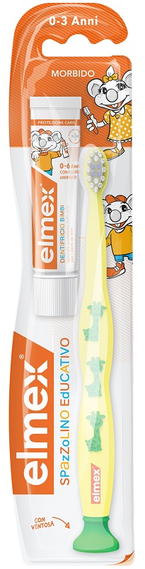 ELMEX SPAZZOLINO BIMBI EDUCATIVO NEW 0-3 ANNI - Dolomiti e Natura
