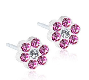 BLOMDAHL GIOIELLO MP DAISY 5MM ROSE CRYSTAL - Dolomiti e Natura