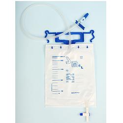 SACCA DI DRENAGGIO DA LETTO PER INCONTINENZA SECURDRAINVIA CIRCUITO CHIUSO SM4L 2LITRI TUBO 130CM STERILE 1PEZZO - Dolomiti e Natura
