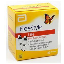 STRISCE MISURAZIONE GLICEMIA FREESTYLE LITE 25 PEZZI - Dolomiti e Natura