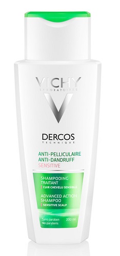 Vichy Dercos Shampoo Anti-Forfora Sensitive Cuoio Capelluto Sensibile 200 ml - Dolomiti e Natura