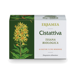 Erbamea Cistattiva Tisana Biologica 20 filtri - Dolomiti e Natura