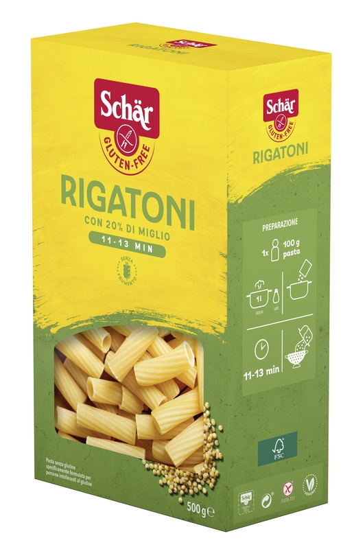 SCHAR RIGATONI 500 G - Dolomiti e Natura