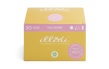 ILLEDI TOUJOURS SALVASLIP ANATOMICI COTONE ORGANIC 30 PEZZI - Dolomiti e Natura