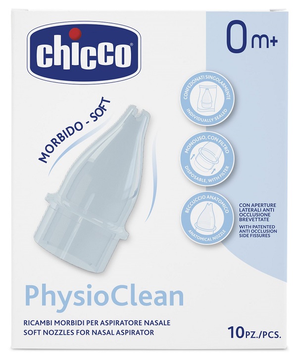 RICAMBI MORBIDI PER ASPIRATORE NASALE CHICCO PHYSIOCLEAN - Dolomiti e Natura