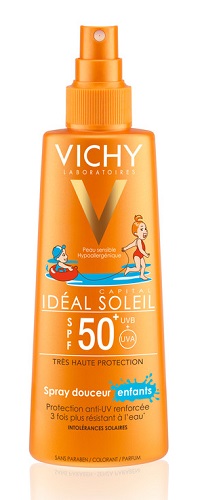 Vichy Capital Soleil Douceur Enfant SPF 50+ Spray 200 ml - Dolomiti e Natura