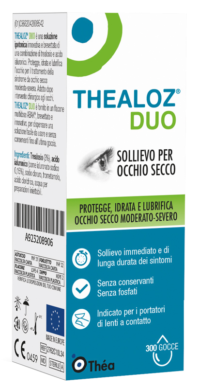 Thealoz Duo Soluzione Oculare Flacone 10 ml - Dolomiti e Natura