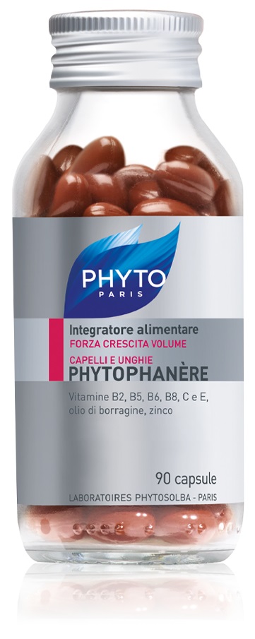 PHYTO PARIS PHYTOPHANERE INTEGRATORE ALIMENTARE CAPELLI/UNGHIE 90 CAPSULE NUOVA FORMULA ALLO ZINCO - Dolomiti e Natura