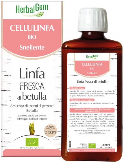 HERBALGEM CELLULINFA BIO 250 ML - Dolomiti e Natura