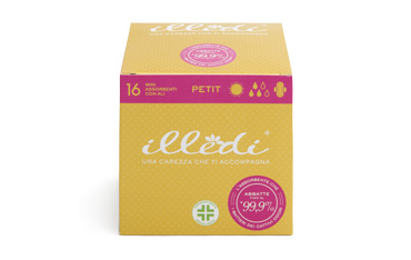 ILLEDI MINI ASSORBENTE CON ALI 16 PEZZI - Dolomiti e Natura