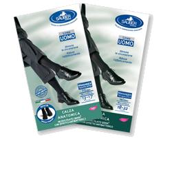 SAUBER CALZA UOMO Q-SKIN 70 DEN COLORE  NERO TAGLIA M - Dolomiti e Natura