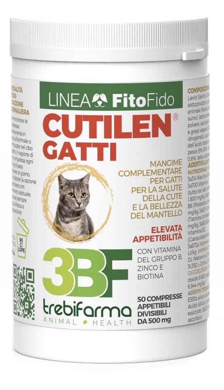 CUTILEN GATTI 50 COMPRESSE BARATTOLO 25 G - Dolomiti e Natura