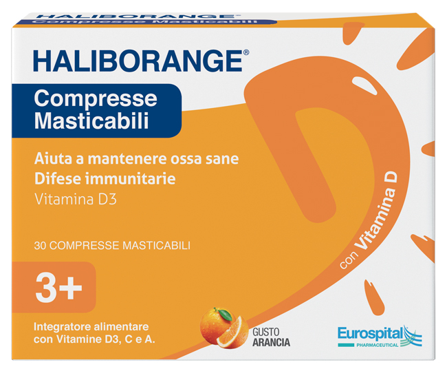 HALIBORANGE 30 COMPRESSE MASTICABILI 450MG - Dolomiti e Natura