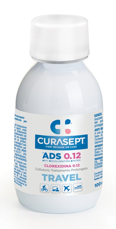 CURASEPT COLLUTORIO 0,12 TRAVEL ADS 100 ML - Dolomiti e Natura