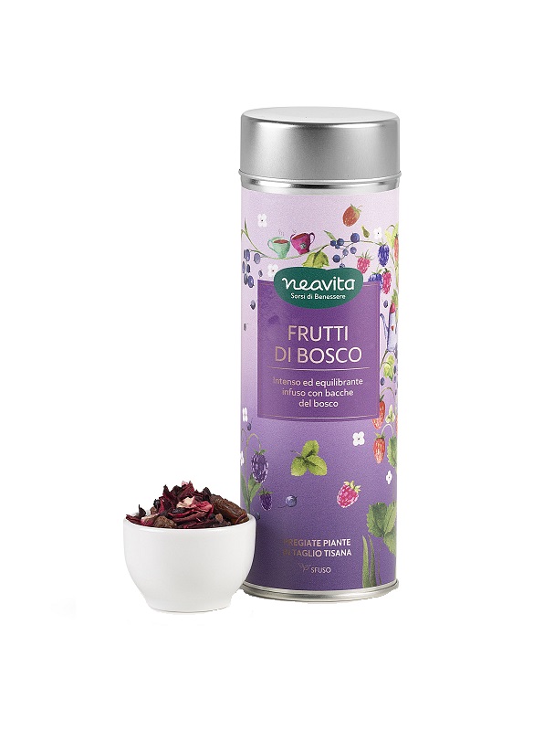 NEAVITA FRUTTI DI BOSCO INFUSO INTENSO EQUILIBRANTE 100 G - Dolomiti e Natura