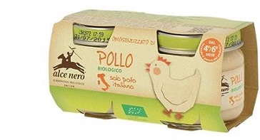 OMOGENEIZZATO DI POLLO BABY FOOD BIO 2 X 80 G - Dolomiti e Natura