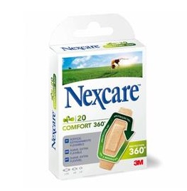 CEROTTO NEXCARE COMFORT 360 GRADI 20 PEZZI ASSORTITI COLORATI - Dolomiti e Natura