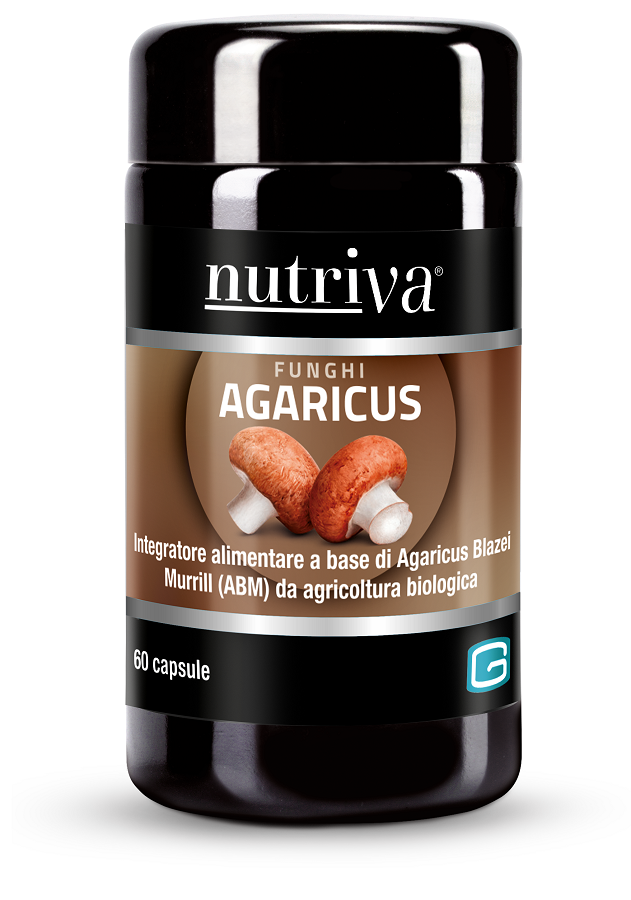 NUTRIVA AGARICUS BIO 60 CAPSULE VEGETALI - Dolomiti e Natura