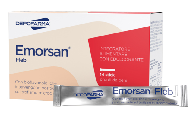 EMORSAN FLEB 14 STICK PACK DA 15 ML - Dolomiti e Natura