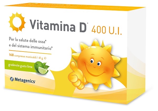 VITAMINA D 400 UI 168 COMPRESSE - Dolomiti e Natura
