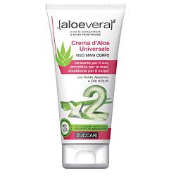 ALOEVERA2 CREMA D'ALOE UNIVERSALE VISO MANI E CORPO 75 ML - Dolomiti e Natura