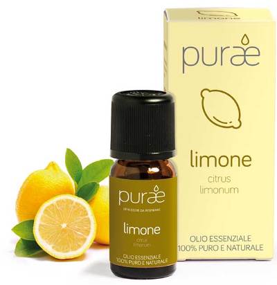 PURAE OLIO ESSENZIALE LIMONE BUCCE 10 ML - Dolomiti e Natura