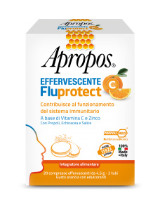 APROPOS FLUPROTECT EFFERVESCENTE C 20 COMPRESSE - Dolomiti e Natura