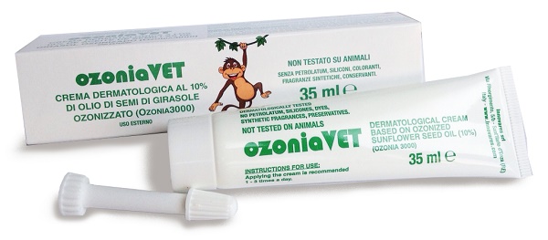 OZONIAVET CREMA DERMATOLOGICA VETERINARIA 35 ML - Dolomiti e Natura