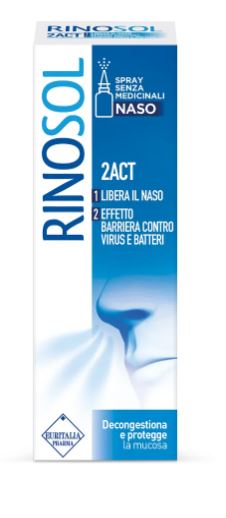 SPRAY NASALE RINOSOL 2ACT 15 ML - Dolomiti e Natura