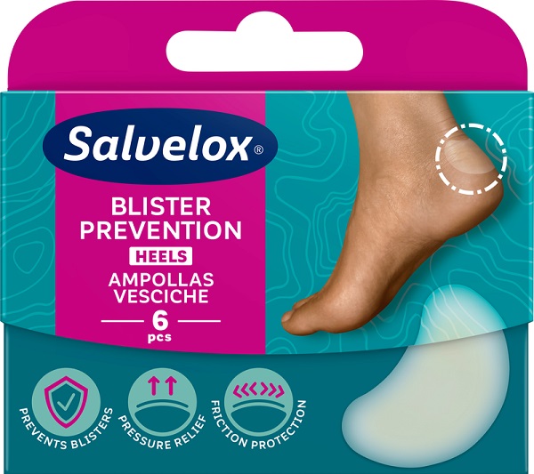 CEROTTO VESCICHE SALVELOX BLISTER PREVENTION HEELS 6 PEZZI - Dolomiti e Natura