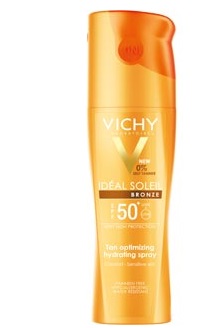 Vichy Ideal Soleil Bronze Spray Protezione Solare SPF 50+ 200 ml - Dolomiti e Natura