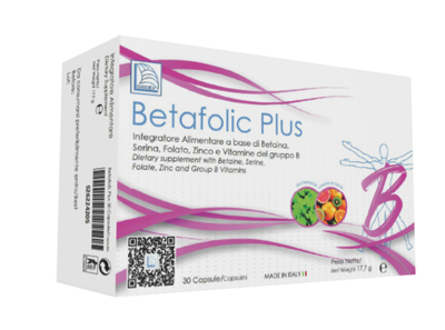 BETAFOLIC PLUS 30 CAPSULE ASTUCCIO 18,6 G - Dolomiti e Natura