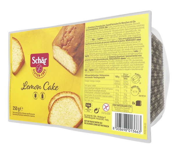 SCHAR LEMON CAKE 250 G - Dolomiti e Natura