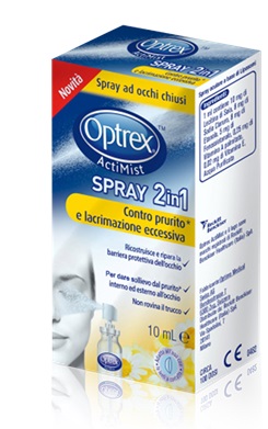 SPRAY OCULARE OPTREX ACTIMIST 2 IN 1 CONTRO IL PRURITO 1 PEZZO - Dolomiti e Natura