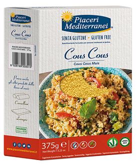 PIACERI MEDITERRANEI COUS COUS DI MAIS 375 G - Dolomiti e Natura