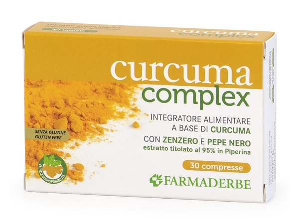 CURCUMA COMPLEX 30 COMPRESSE - Dolomiti e Natura