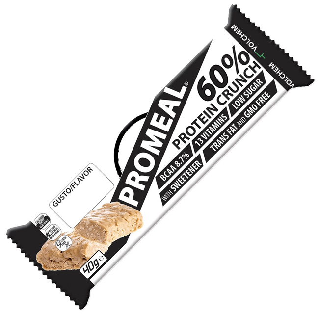 PROMEAL PROTEIN 60% CRUNCH COCCO BARRETTA 40 G - Dolomiti e Natura