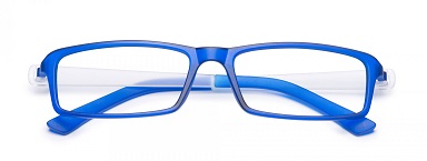OCCHIALE DA LETTURA PREMONTATO TWINS SILVER LIGHT BLU/BIANCO +2,00 - Dolomiti e Natura